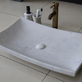 Chậu lavabo bằng đá marble tự nhiên Kanly MAR33V.01
