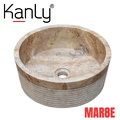 Chậu lavabo đá marble nguyên khối Kanly MAR8E