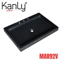 Chậu lavabo bằng đá bazan tự nhiên Kanly MAR92V