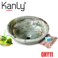 Chậu lavabo bằng đá onyx Kanly ONY11