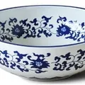 Chậu lavabo mỹ thuật bằng sứ Kanly SU118