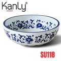 Chậu lavabo mỹ thuật bằng sứ Kanly SU118
