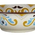 Chậu lavabo mỹ thuật bằng gốm sứ Kanly SU404