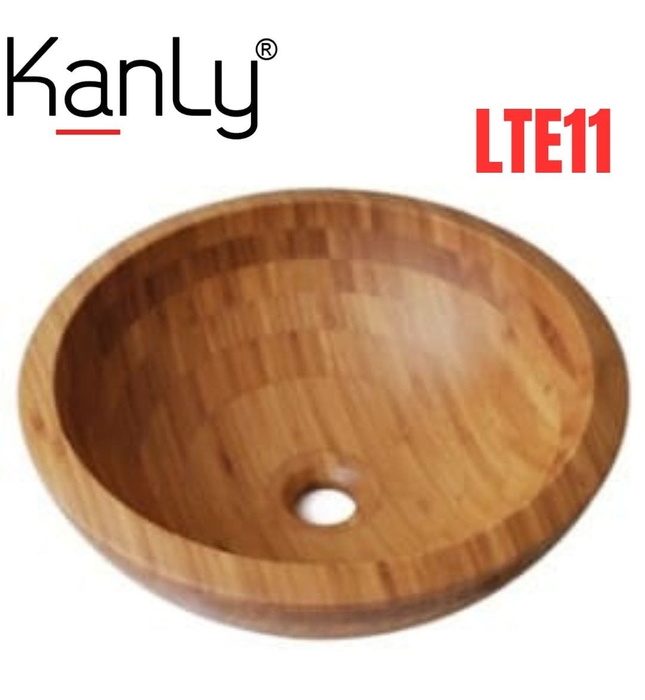Chậu lavabo bằng tre Kanly LTE11