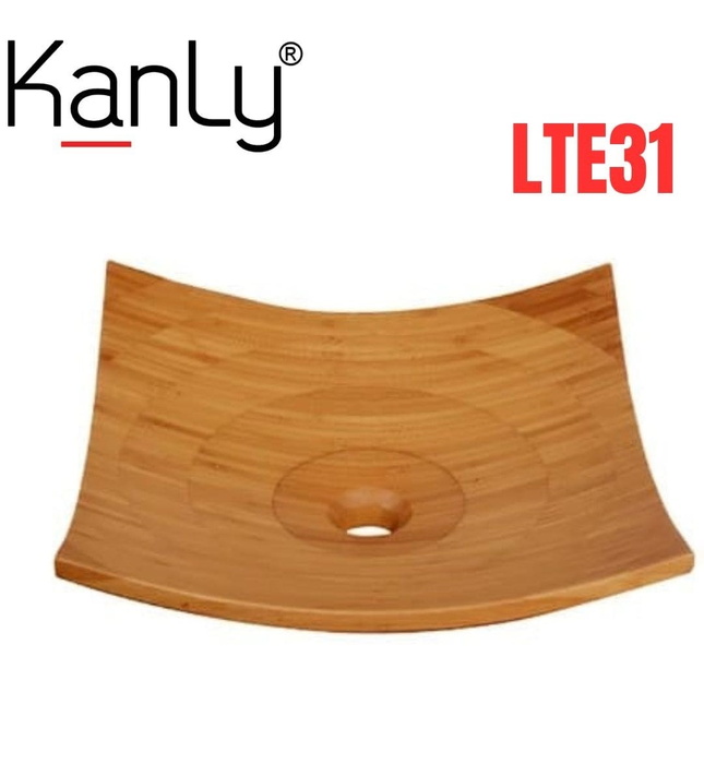 Chậu lavabo bằng tre Kanly LTE31