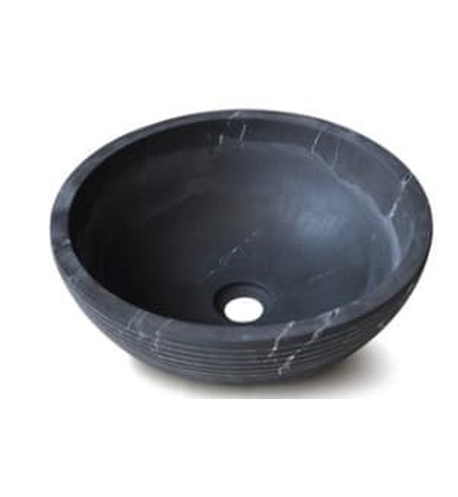 Chậu lavabo bằng đá tự nhiên Kanly R12VL