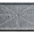 Khay tắm đứng đá granite đen Sông Hinh Kanly STS02