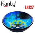 Chậu lavabo thủy tinh Kanly LK127