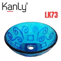Chậu lavabo thủy tinh Kanly LK73