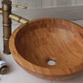 Chậu lavabo bằng tre Kanly LTE11