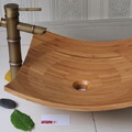 Chậu lavabo bằng tre Kanly LTE31