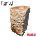 Chậu lavabo chân đứng marble tự nhiên Kanly MAR84i
