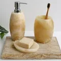 Bộ Lọ Đựng Xà Phòng Bằng Đá Kanly PK12