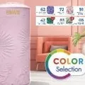 Bồn nước kháng khuẩn Thái Lan Wave The Palm D1000HS 1000L hồng sò