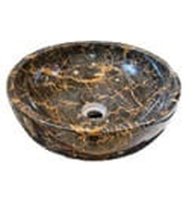 Chậu Rửa Mặt Đá Tự Nhiên Màu Nâu QS Eximstone BST78