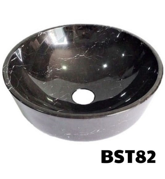 Chậu Rửa Mặt Đá Tự Nhiên Màu Xanh Ấn Eximstone BST82