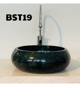 Chậu Rửa Mặt Đá Tự Nhiên Màu Xanh Eximstone BST19 