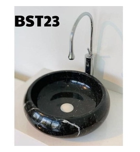 Chậu Rửa Mặt Đá Tự Nhiên Màu đen Eximstone BST23