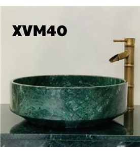 Chậu Rửa Mặt Đá Tự Nhiên Màu Xanh Ấn Eximstone XVM40