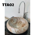 Chậu Rửa Mặt Đá Tự Nhiên Màu Xám Lào Eximstone TTA02