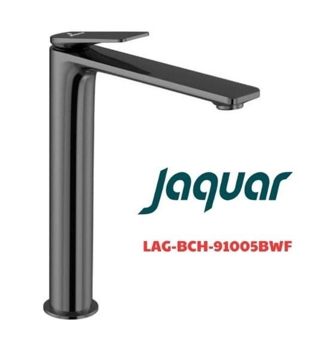 Vòi chậu rửa mặt nóng lạnh Chrome đen Ấn Độ Jaquar LAG-BCH-91005BWF