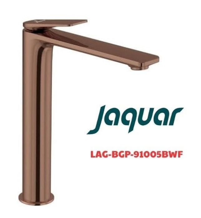 Vòi chậu rửa mặt nóng lạnh màu vàng đỏ Ấn Độ Jaquar LAG-BGP-91005BWF