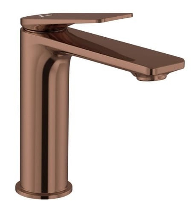 Vòi chậu rửa mặt nóng lạnh màu vàng đỏ Ấn Độ Jaquar LAG-BGP-91023BWF