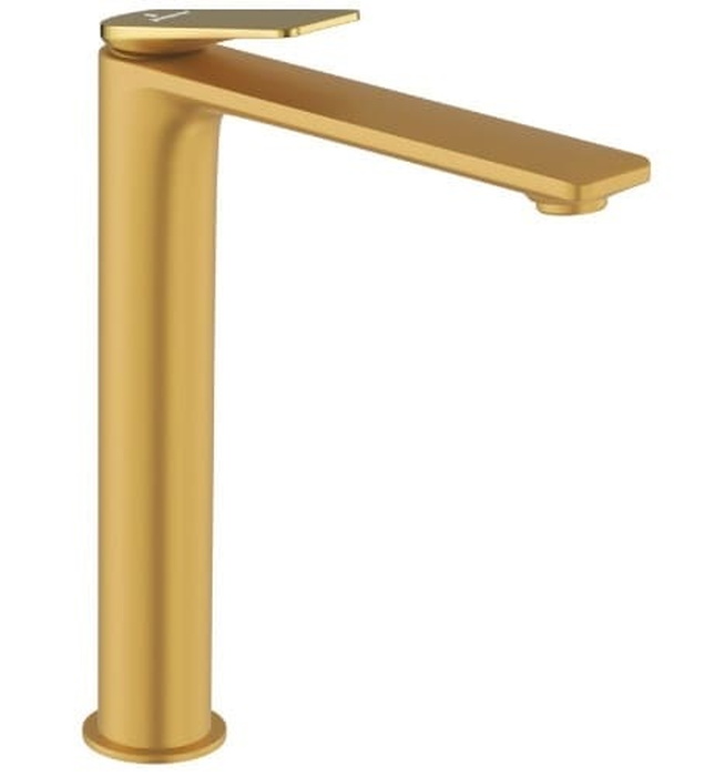 Vòi chậu rửa mặt nóng lạnh màu vàng Ấn Độ Jaquar LAG-GMG-91005BWF