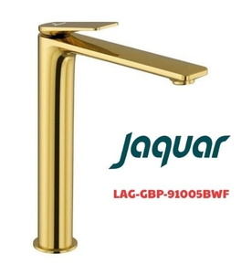 Vòi chậu rửa mặt nóng lạnh vàng bóng Ấn Độ Jaquar LAG-GBP-91005BWF