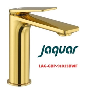 Vòi chậu rửa mặt nóng lạnh màu vàng Ấn Độ Jaquar LAG-GBP-91023BWF