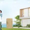 Bồn nước kháng khuẩn Thái Lan Wave Flora D1500VHG 1500L vàng hoàng gia