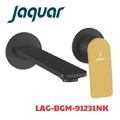Vòi rửa mặt âm tường 2 chân màu vàng đen Ấn Độ JAQUAR LAG-BGM-91231NK