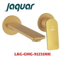 Vòi rửa mặt âm tường 2 chân màu vàng Ấn Độ JAQUAR LAG-GMG-91231NK