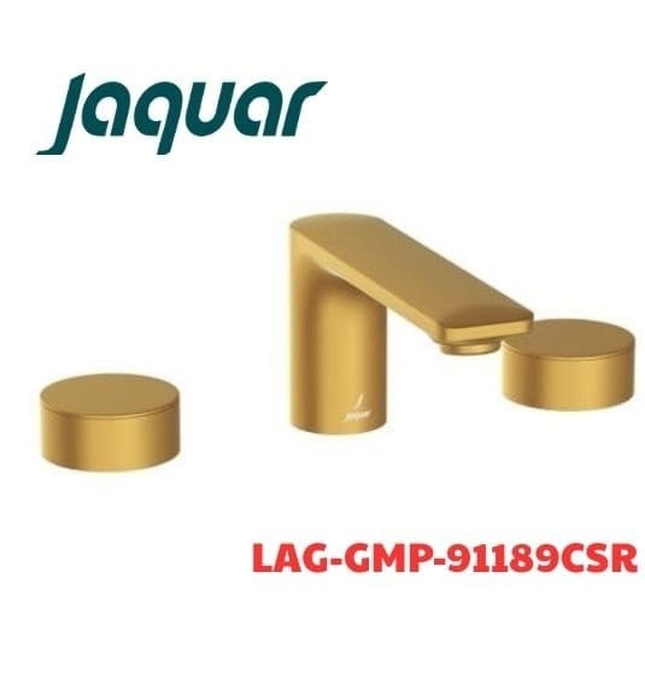 Vòi rửa mặt lavabo 3 chân Ấn Độ màu vàng Jaquar LAG-GMP-91189CSR