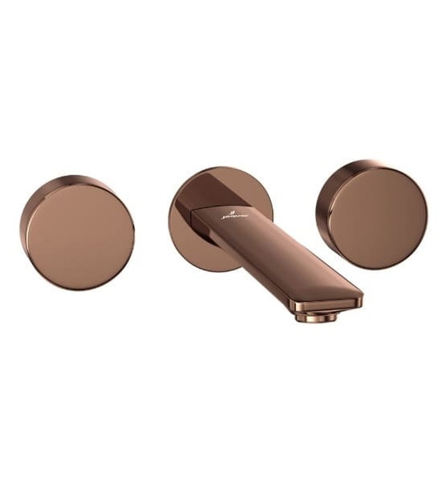 Vòi chậu âm tường Ấn Độ màu vàng đỏ Jaquar LAG-BGP-91423K