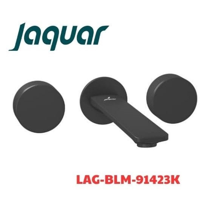 Vòi chậu âm tường Ấn Độ đen mờ Jaquar LAG-BLM-91423K