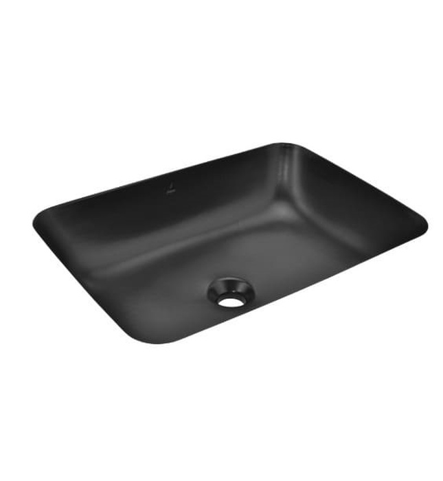 Chậu âm bàn đá Ấn Độ màu đen mờ Jaquar LAS-BLM-91703