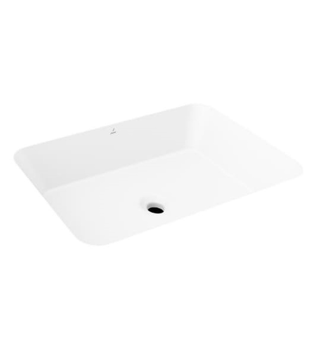 Chậu âm bàn đá Ấn Độ màu trắng mờ Jaquar LAS-WHM-91703