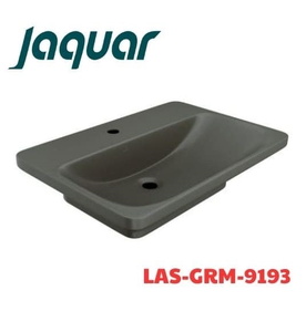 Chậu lavabo bàn đá Ấn Độ màu xám mờ Jaquar LAS-GRM-9193