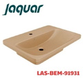 Chậu lavabo bàn đá Ấn Độ màu be mờ Jaquar LAS-BEM-91931