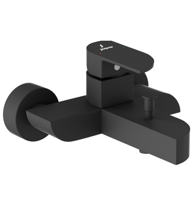 Sen tắm nóng lạnh gắn tường màu đen mờ Ấn Độ Jaquar ALI-BLM-85119