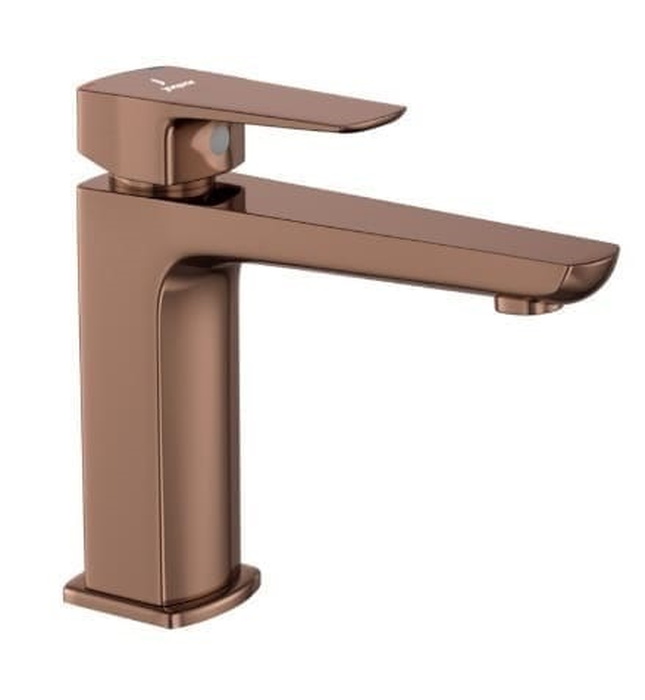 Vòi chậu rửa mặt nóng lạnh màu đỏ vàng Ấn Độ Jaquar KUP-BGP-35011BPM