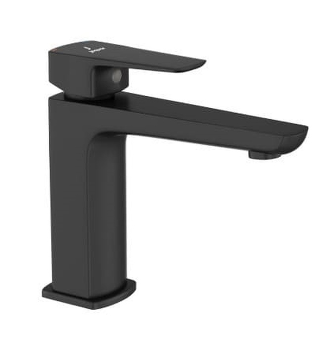 Vòi chậu rửa mặt nóng lạnh màu đen mờ Ấn Độ Jaquar KUP-BLM-35011BPM