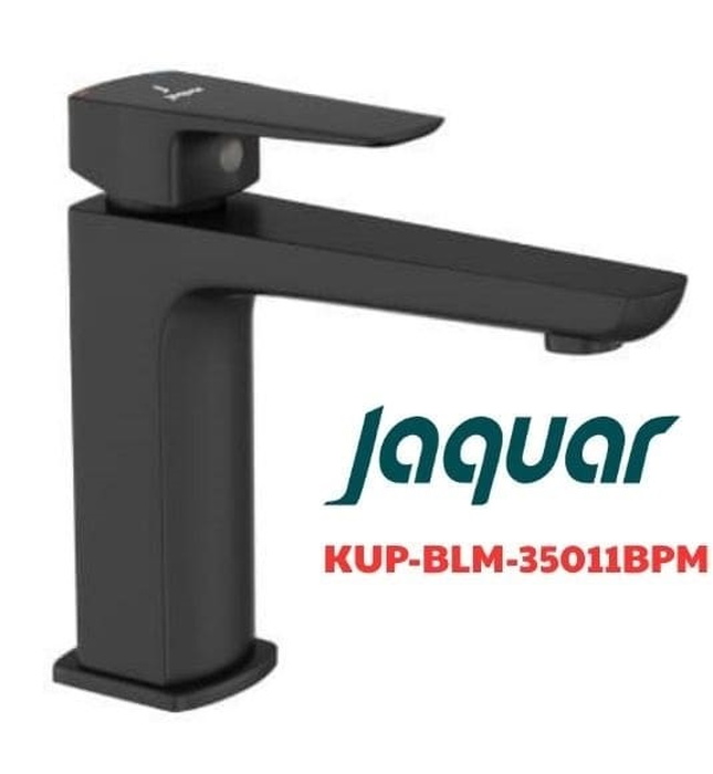Vòi chậu rửa mặt nóng lạnh màu đen mờ Ấn Độ Jaquar KUP-BLM-35011BPM