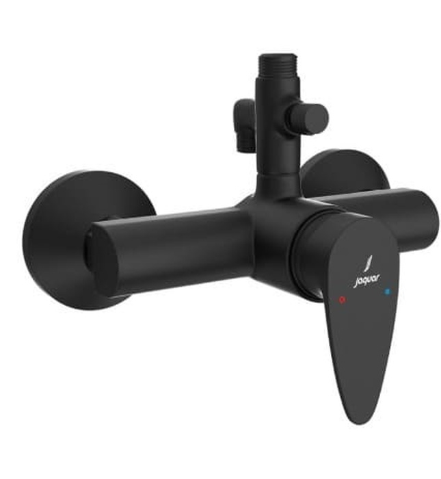 Sen tắm nóng lạnh gắn tường màu đen Ấn Độ Jaquar VGP-BLM-81145