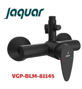 Sen tắm nóng lạnh gắn tường màu đen Ấn Độ Jaquar VGP-BLM-81145