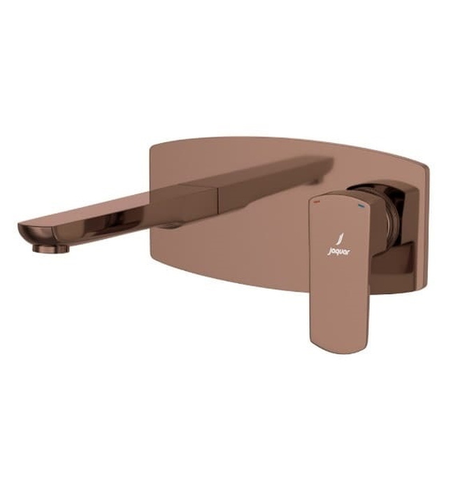 Vòi chậu âm tường màu vàng Ấn Độ Jaquar KUP-BGP-35233NKPM