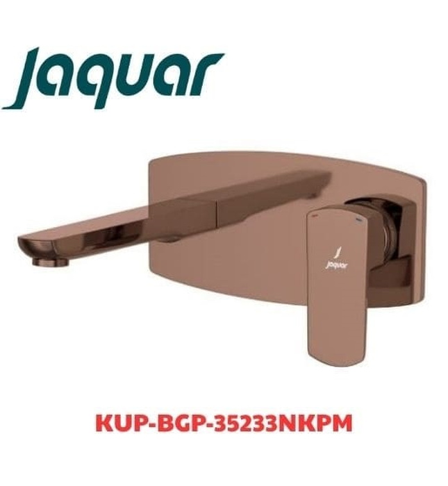 Vòi chậu âm tường màu vàng Ấn Độ Jaquar KUP-BGP-35233NKPM