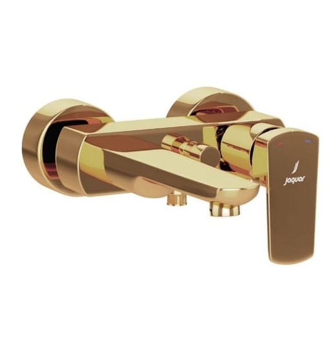 Củ sen tắm gắn tường màu vàng sáng Ấn Độ Jaquar KUP-GBP-35119PM