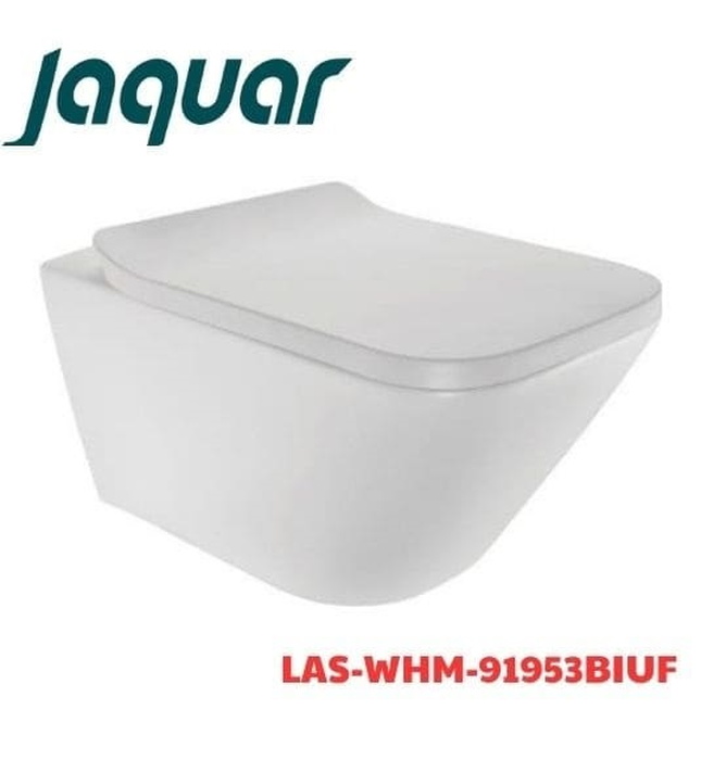 Bồn cầu treo tường không vành màu trắng mờ Jaquar LAS-WHM-91953BIUF
